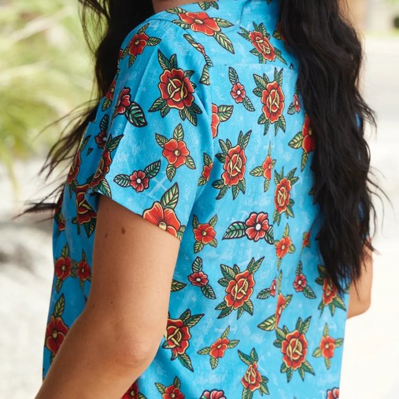 🏁🧨 DIXXON FLANNEL 🧨🏁 NEW Women's "Stay Gold" 🔸SOLD OUT🔸 - Picture 3 of 4